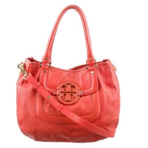 Tory Burch Amanda Hobo Bag (crossbody) - Orange